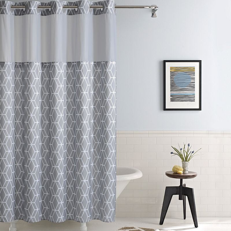 Hookless Shower Curtain Liner